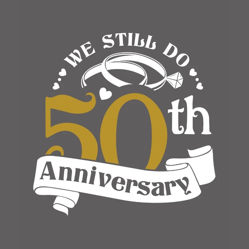 50. Hochzeitstag Ehemann Ehefrau Ehe