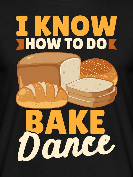 Funny bread baking baker