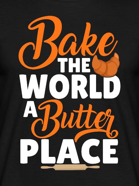 Funny bread baking baker