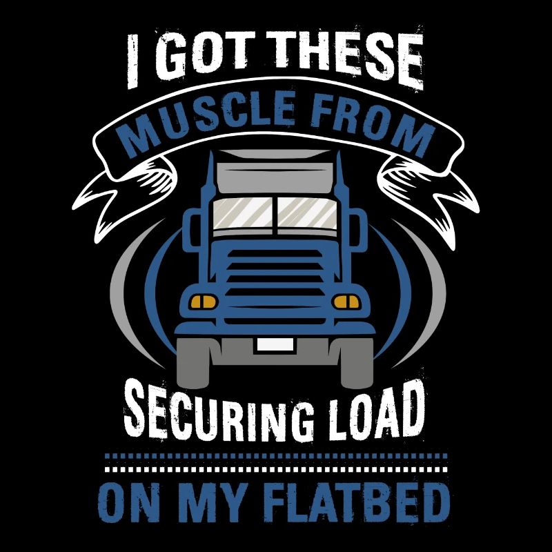Truck Flatbed Machine Cargo Vehicle