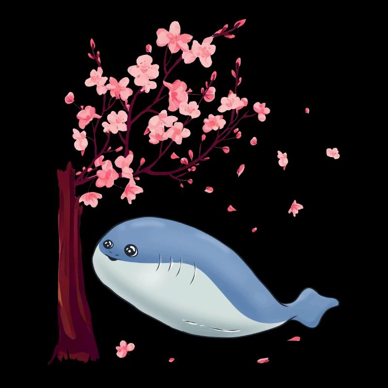 Sacabambaspis Fish Meme Sakura Cherry Blossom