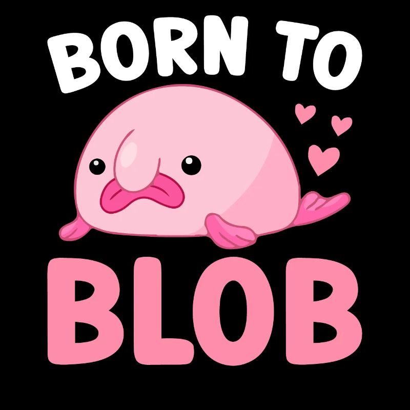 Lustiger Blobfisch Meerestier
