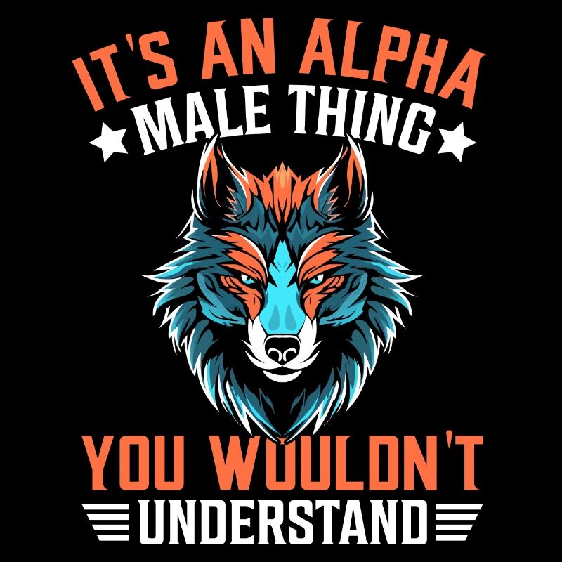 Funny Men Wolf