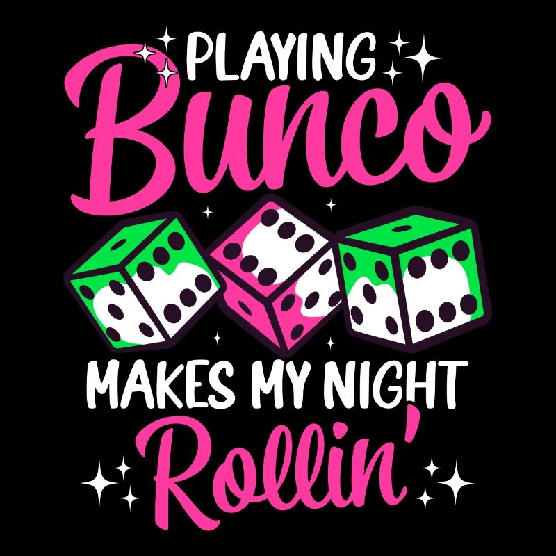 Playing Bunco Turns My Night into a Rollin Design