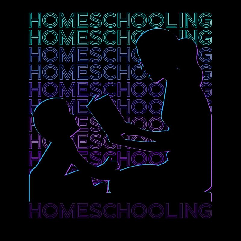 L’école à la maison L’école à la maison rétro
