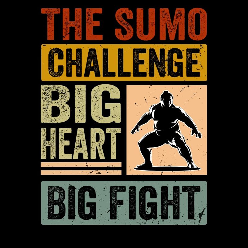 Die Sumo-Herausforderung großer Herzkampf
