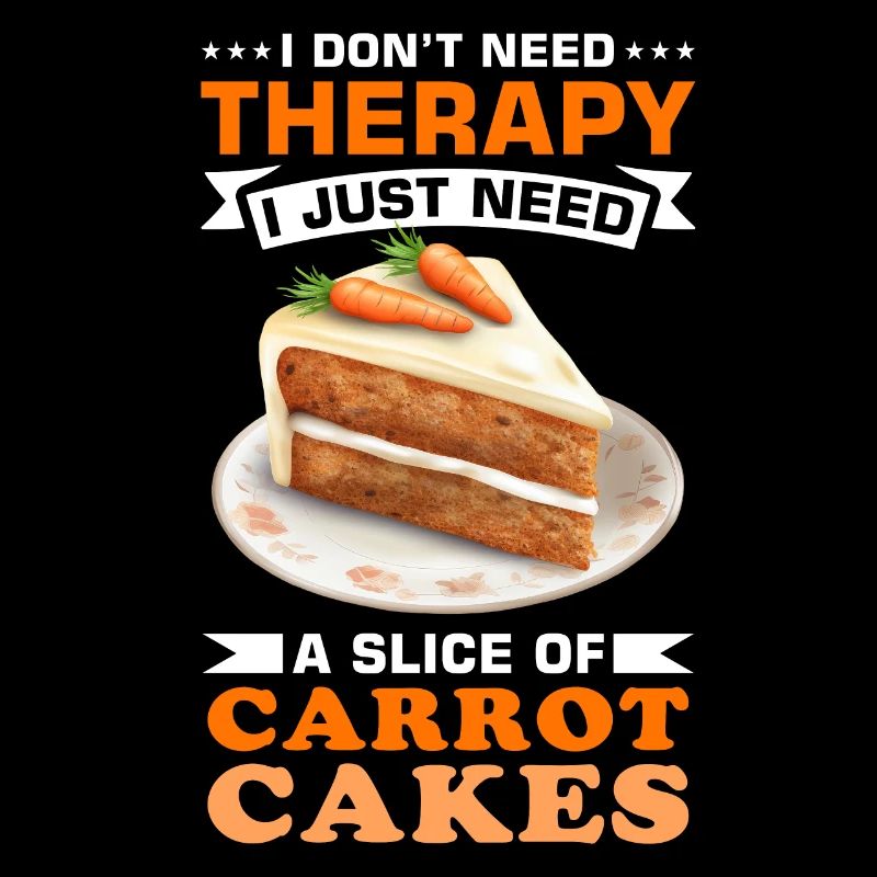 Witziger Karottenkuchen Spruch