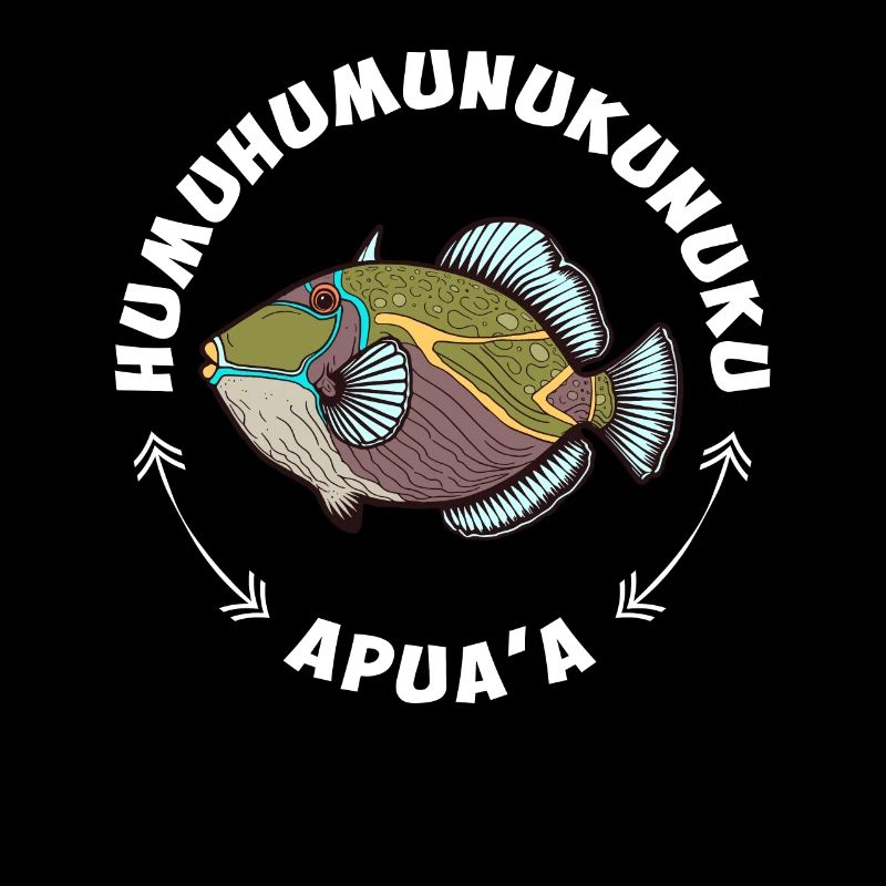 Humuhumunukunukuapua'a Hawaiian Reef Triggerfish