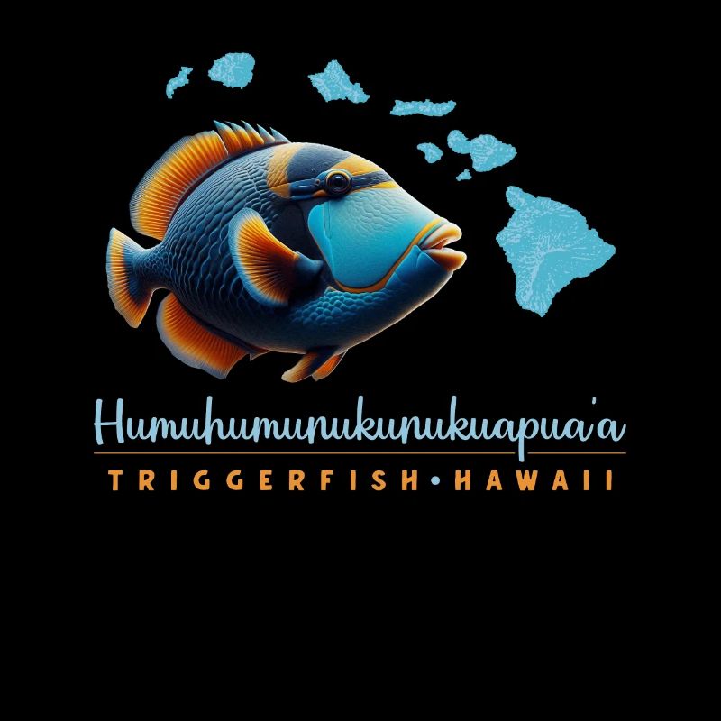Humuhumunukunukuapua'a Hawaiian Reef Triggerfish
