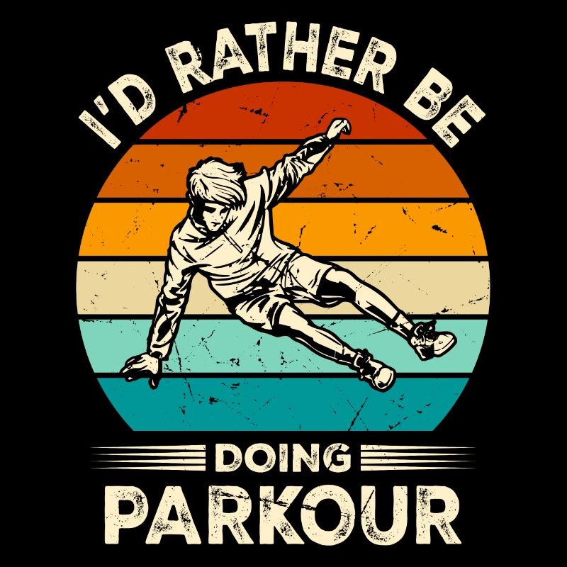 Drôle de dicton de parkour