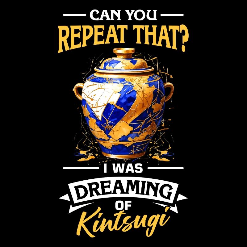 Conception japonaise de réparation de l’or Kintsukuroi