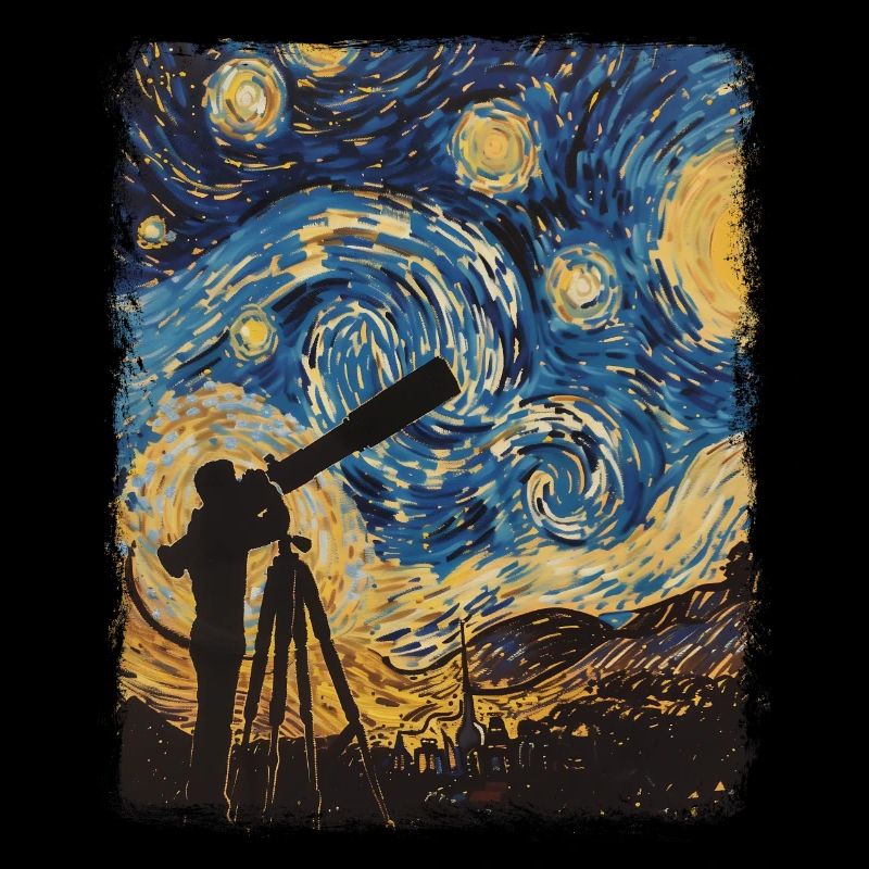 Stargazing Stargazer Astronomy Starry Night Painter