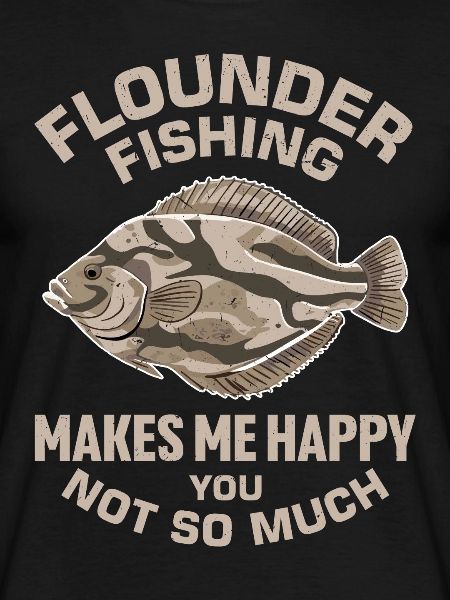 Flunder Fischer Spruch