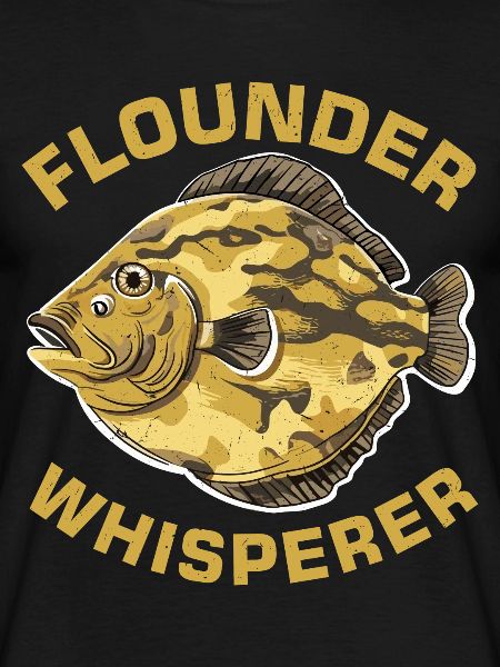 Flunder Fischer Spruch
