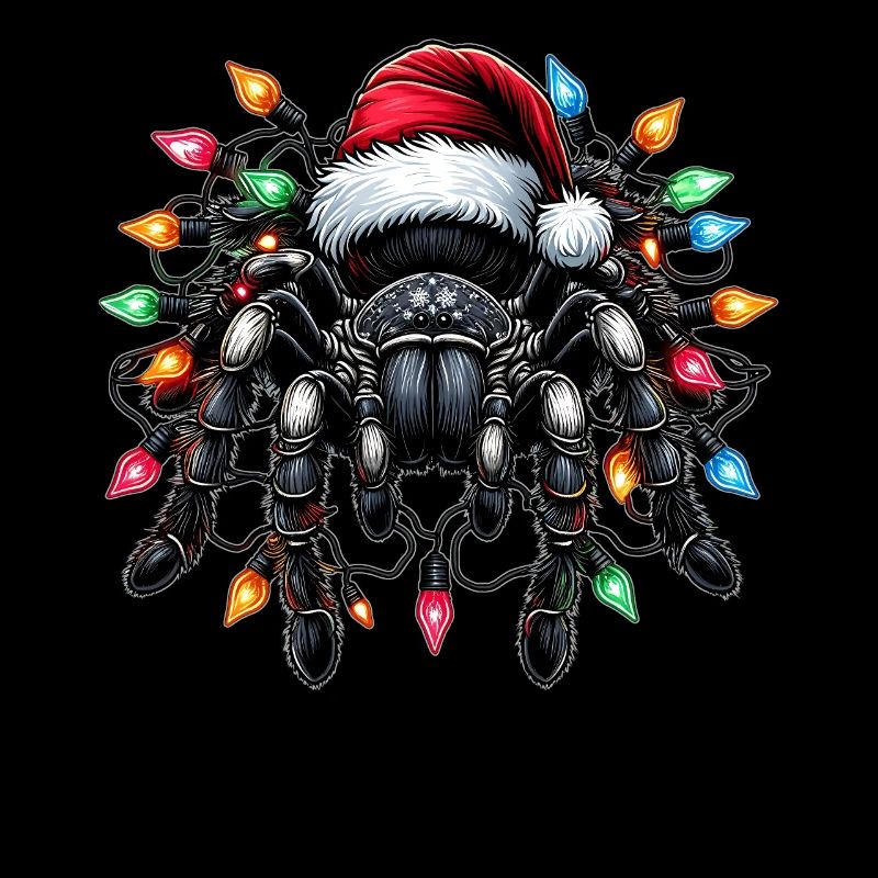Tarantula Spider Christmas Hat Xmas