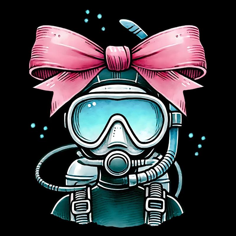 Coquette Arche Plongée Maman Plongeur Snorkel