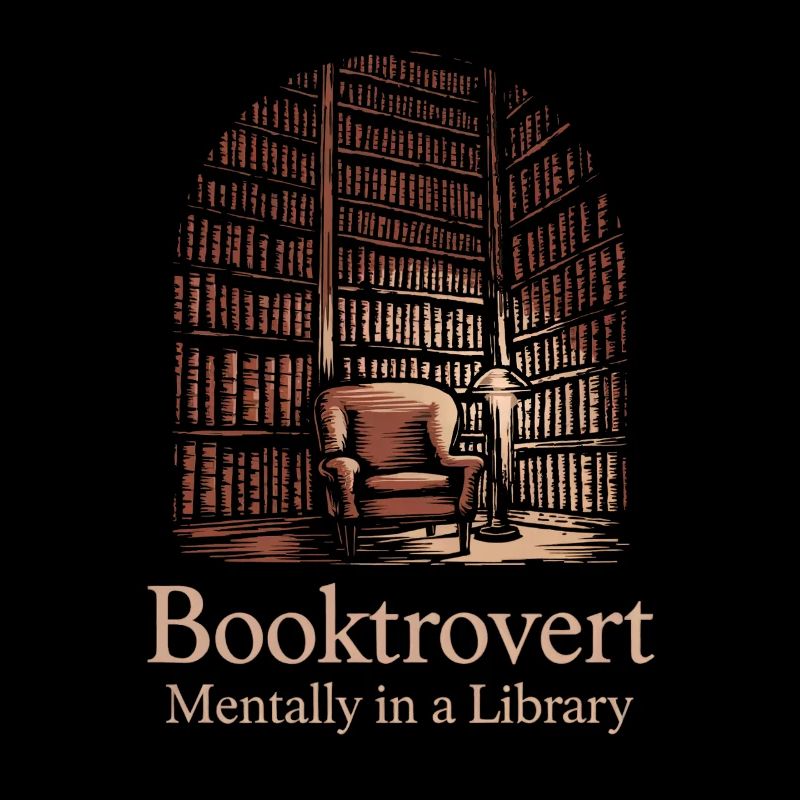 Booktrovert Book Reading