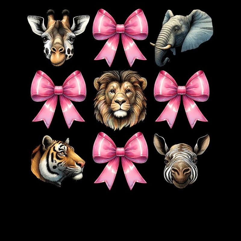 Civettuola fiocco Zookeeping Zookeeper nastro rosa