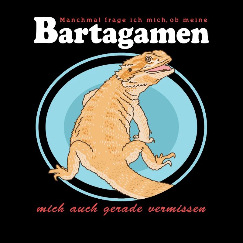 Bartagame Reptilien Bartagamen Geschenk