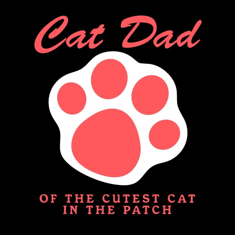 Chat Papa Chats Propriétaire de chat Chat Papa Cadeau