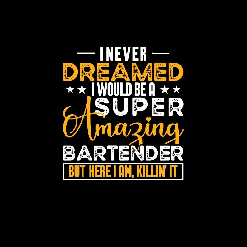 Bartender Gift Mixologist Saying Bar
