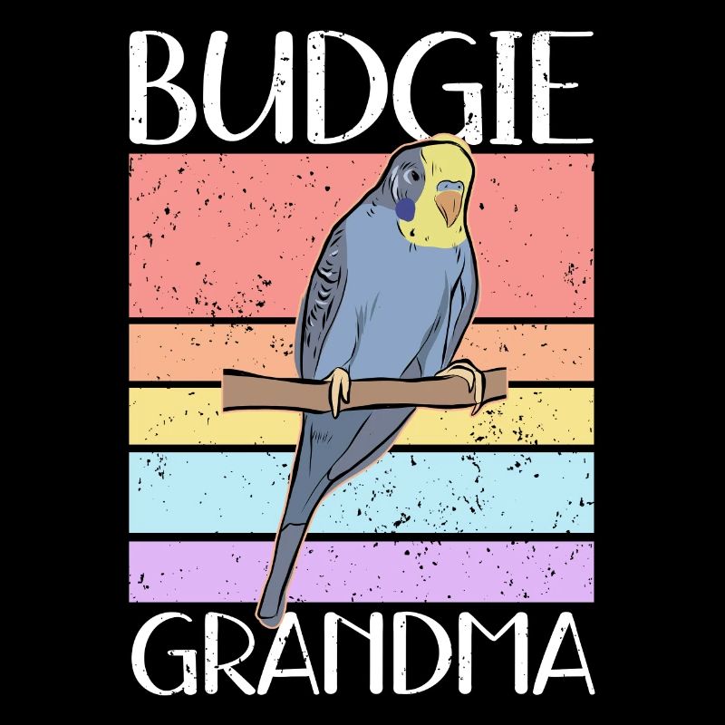 Budgerigar Grand-mère | Cadeau Budgerigars