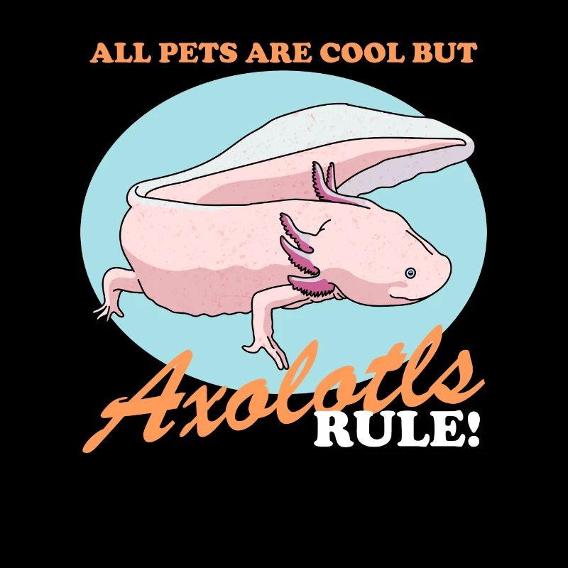 Axolotl amphibiens à queue Axolotls amphibiens cadeau