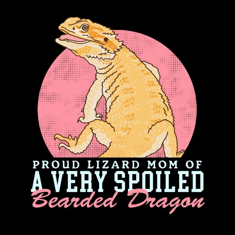 Maman dragon barbue | Bearded Dragons Reptiles Gift