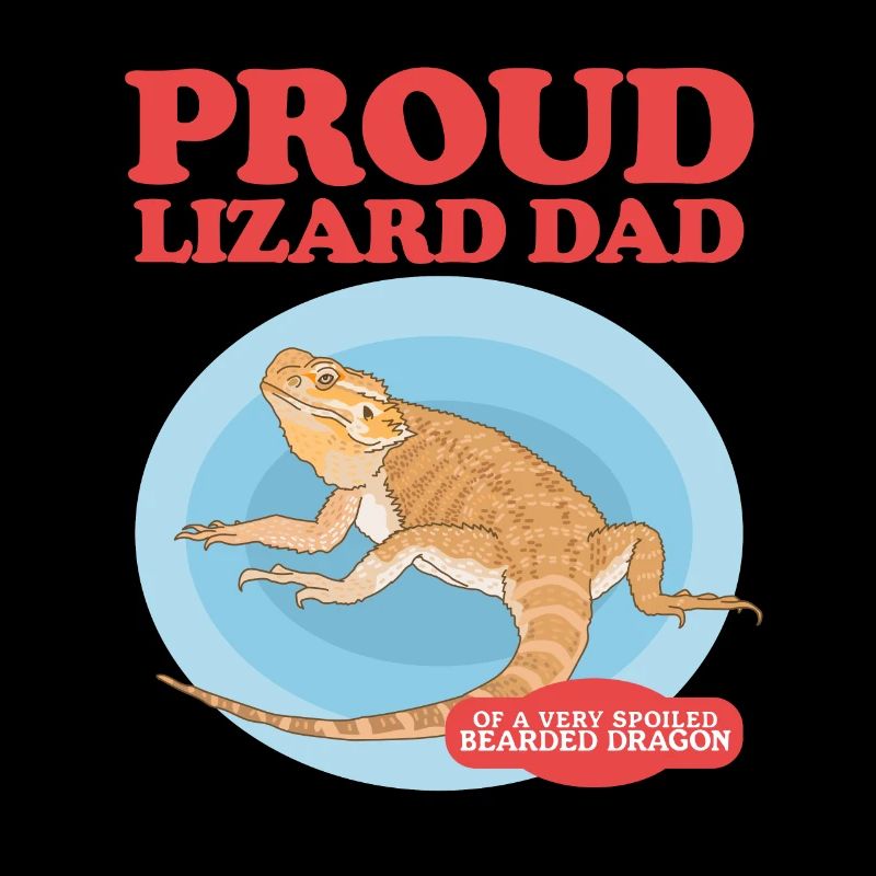 Bearded Dragon Dad Bearded Dragon Reptiles Gift
