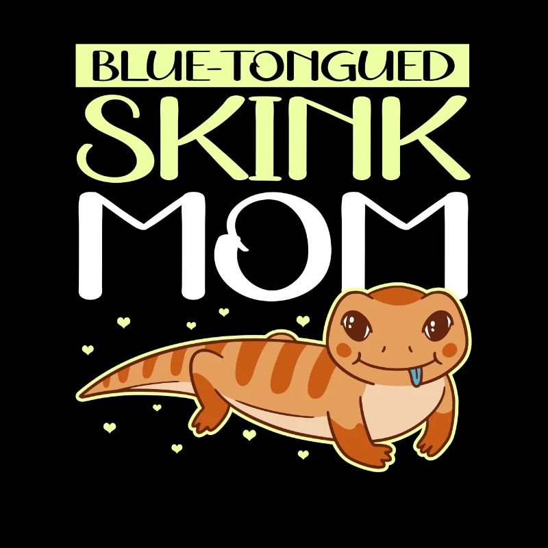 Scinque à la langue bleue Maman Scinque à langue bleue Cadeau