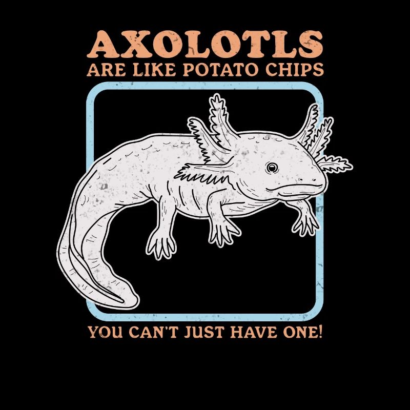 Axolotl Amphibiens à queue Axolotls Cadeau
