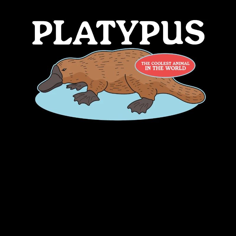 Schnabeltier Platypus Schnabeltiere Geschenk