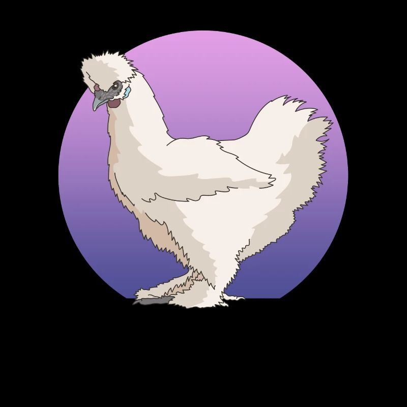 Silk Chicken Silkie Chicken Silk Chickens Cadeau