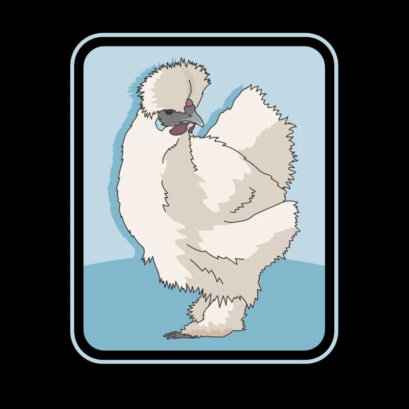 Silk Chicken Silk Chickens Silkie Chickens Gift