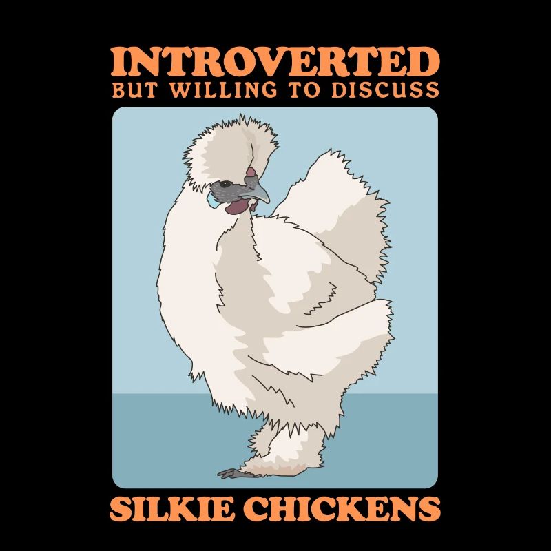 Silk Chicken Silkie Chickens Silk Chickens Gift