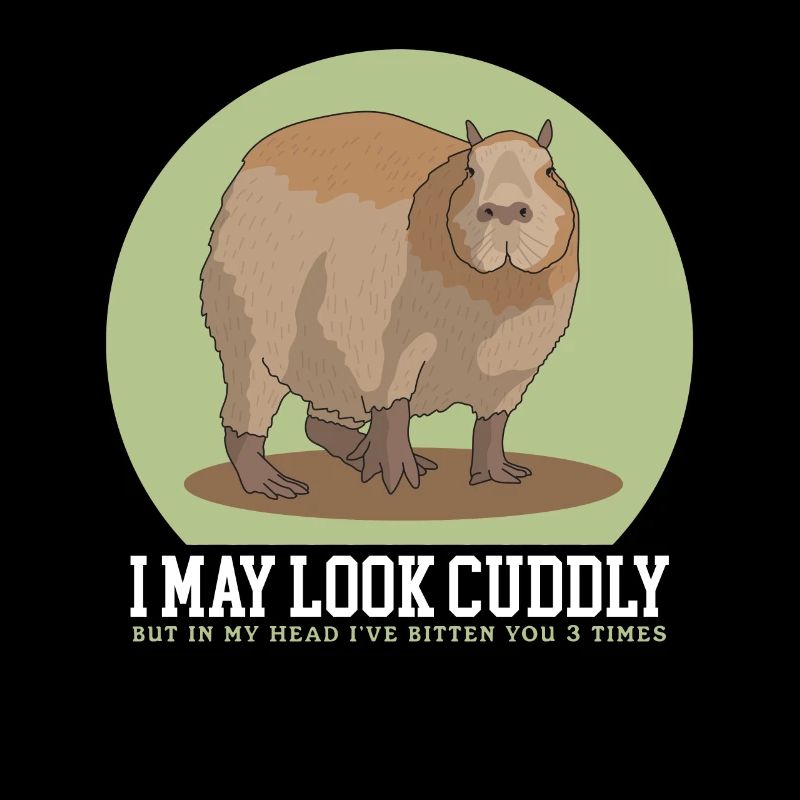 Capybara Capybaras Wasserschwein Geschenk