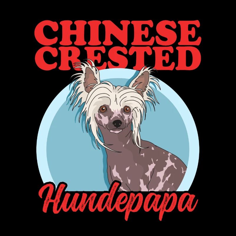 Chinese Crested Dog Daddy Crested Dog Dad Gift