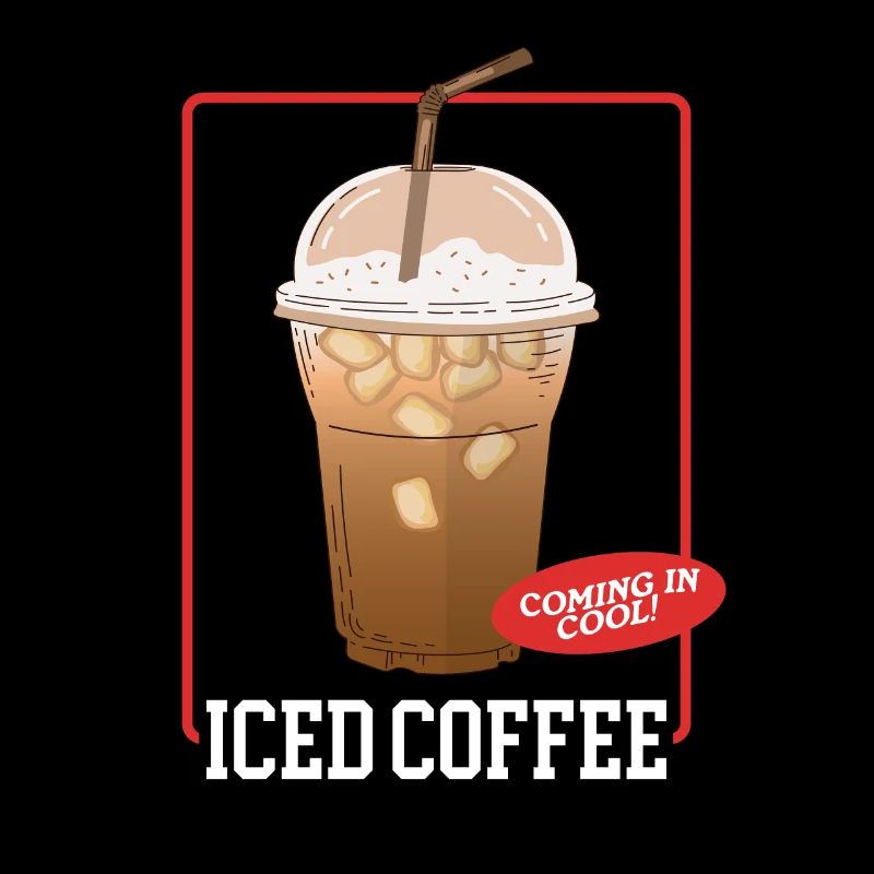 Eiskaffee Kaffeeliebhaber Iced Coffee Geschenk