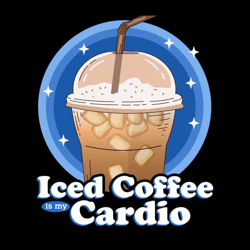 Eiskaffee Iced Coffee Kaffee Liebhaber Geschenk