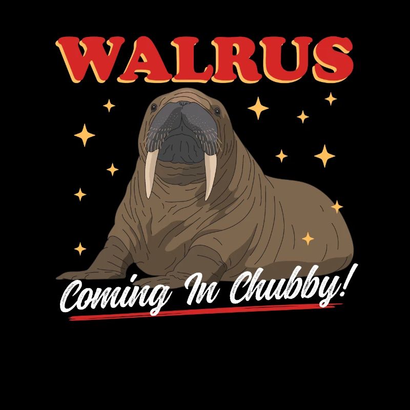 Walross Walrus Walrosse Walroß Geschenk