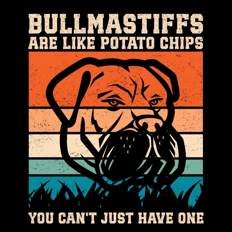 Les bullmastiffs sont comme un cadeau de propriétaires de chiens