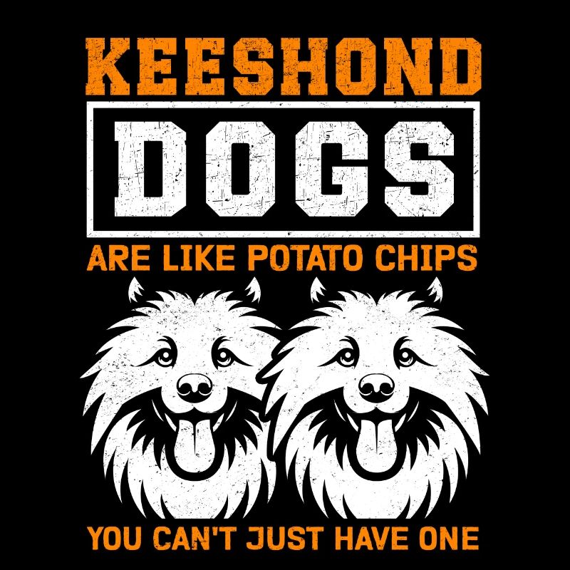 Keeshond Wolfspitz Hund Hundebesitzer Geschenk