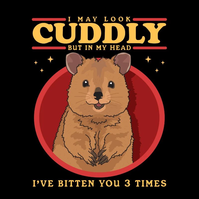 Kangourou à queue courte Quokka : le cadeau de Quokka