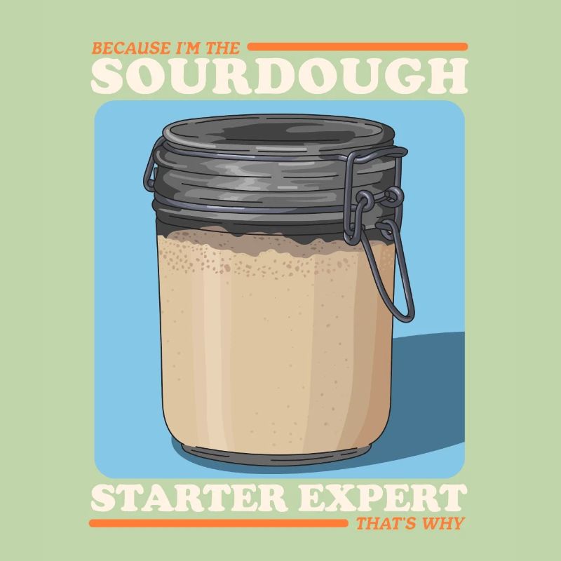 Sauerteig Starter Experte Geschenk