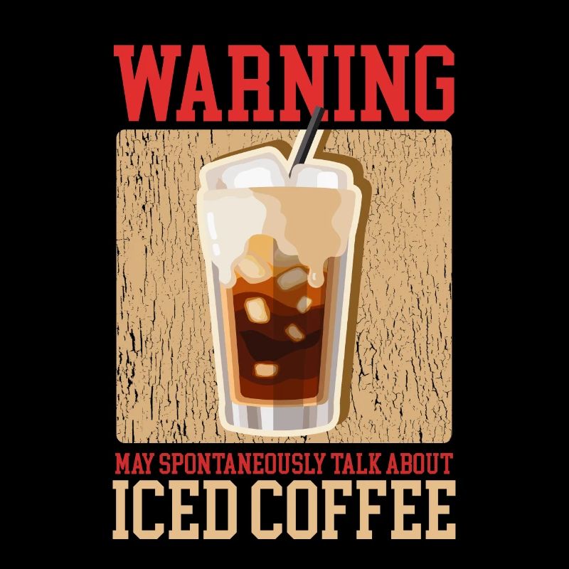 Eiskaffee Iced Coffee Kaffeeliebhaber Geschenk