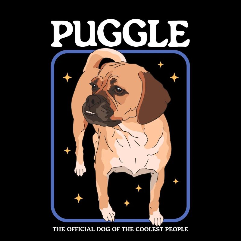 Puggle Hundebesitzer Hundehalter Geschenk