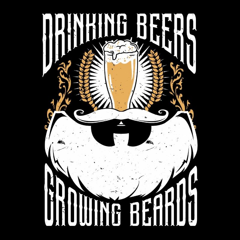 Drinking Beers And Growing Beards, Funny Beard
