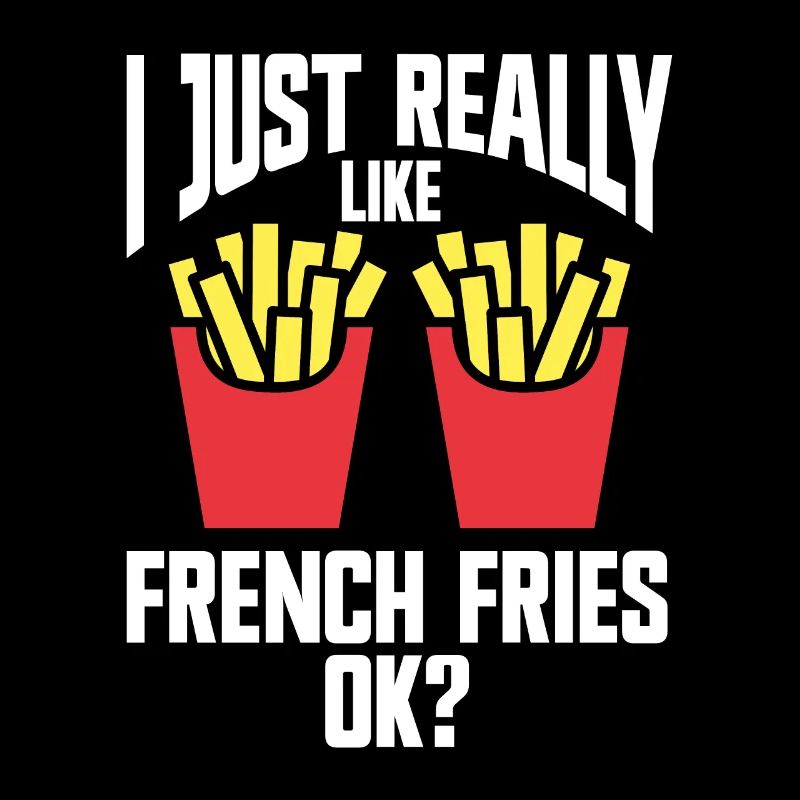 Frites Nourriture Jeu de mots Pomme de terre