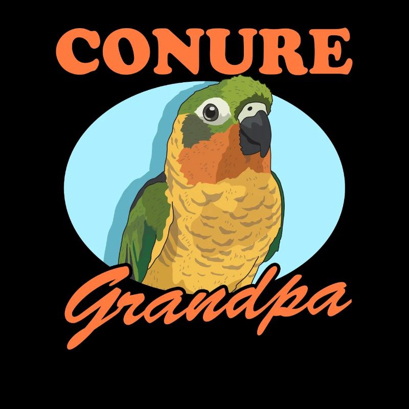 Conure Grand-père Perroquets Conures Cadeau