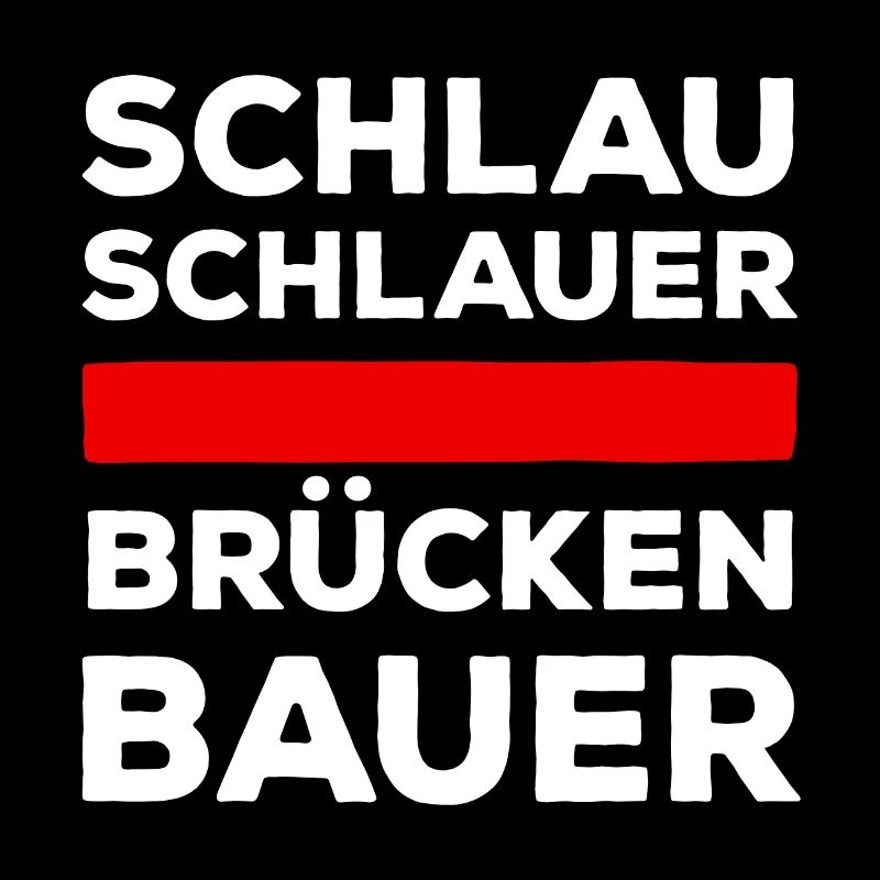 Schlau, schlauer Brückenbauer